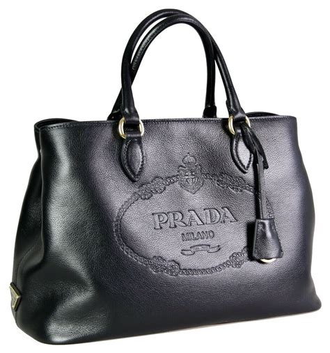 prada black canvas bag|designer tote bags Prada.